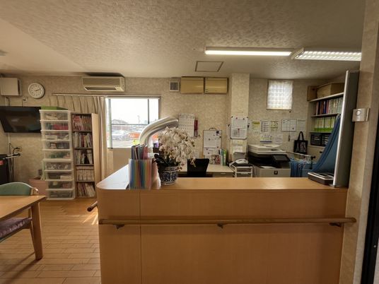 居心地の良いフロント