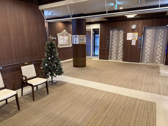 落ち着いた廊下