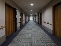 清潔な廊下の様子