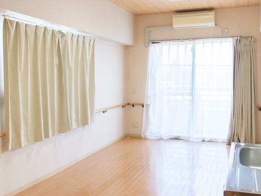 清潔な居室の空間