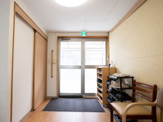 玄関の様子