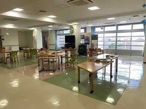明るい食堂  