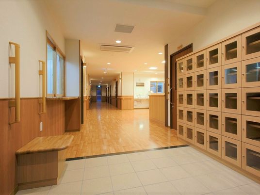 清潔感のある廊下