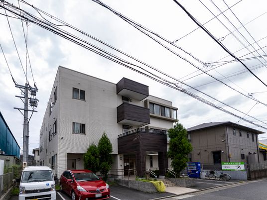 都市型施設の外観