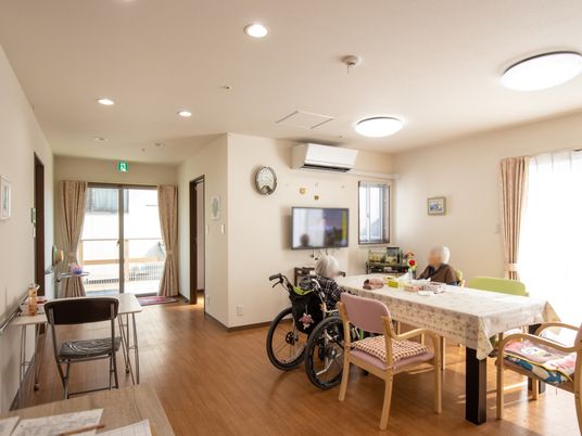 居室の日常風景