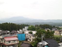 緑豊かな郊外の景色