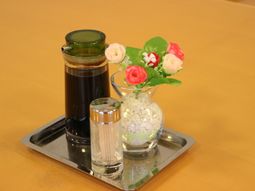 テーブルセットクローズアップ