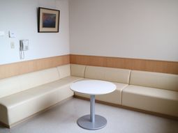 清潔感ある休憩室のコーナー