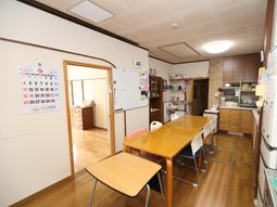 共用スペースの食堂