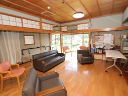 温かみのある休憩室