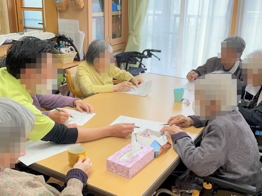 活動中の居室の様子