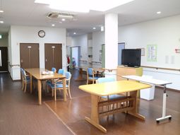 共有ラウンジの一角