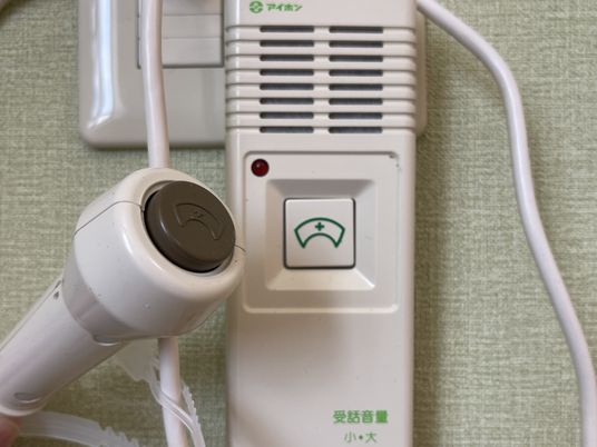 呼び出し装置のハンドピース