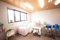 清潔な浴室設備