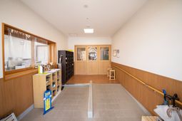 清潔なエントランス空間