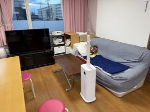 ゆったりとした居室