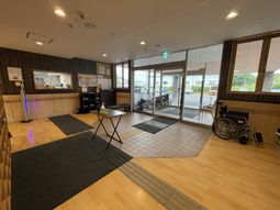 広々としたエントランス