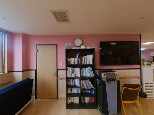 暖かい共有スペース