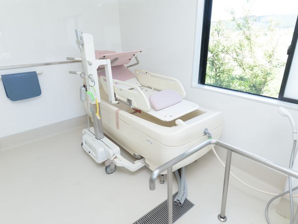 清潔な浴室の設備
