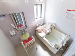 快適なバリアフリー浴室