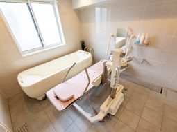 快適設備が整った浴室