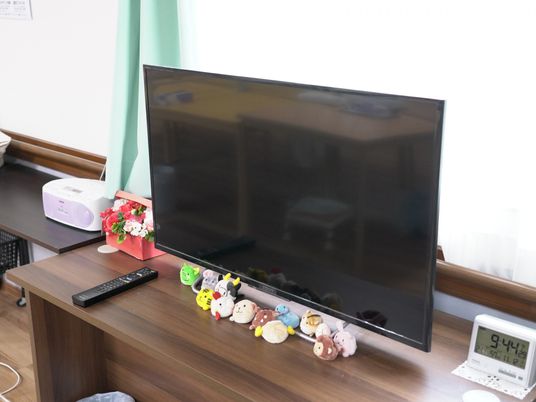 テレビの配置された部屋