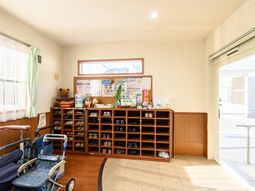 エントランスの手前側景観