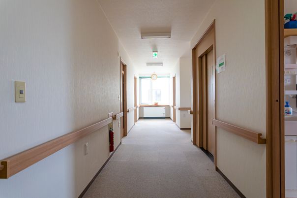 清潔感のある廊下