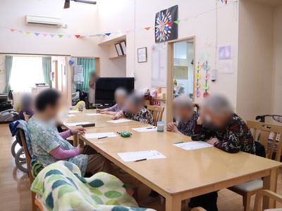 共用ダイニングの活動風景