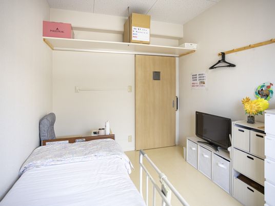 落ち着いた空間の居室