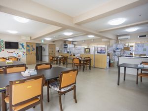 明るい共用室