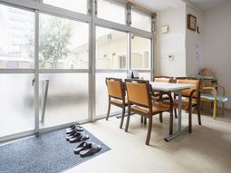 自然光が入る室内