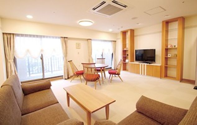 明るいリビング