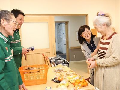 活気ある居室の様子