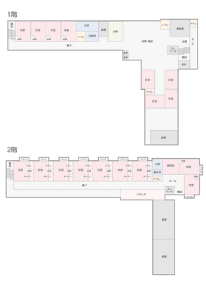 施設の見取り図
