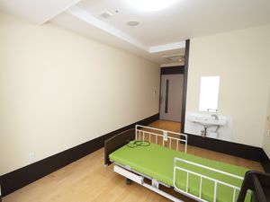 シンプルな個室の居室