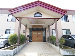 入りやすいエントランス