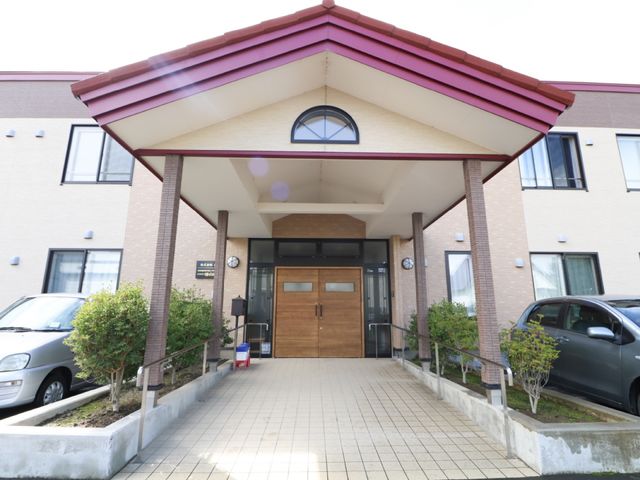 入りやすいエントランス