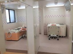 快適な設備の浴室