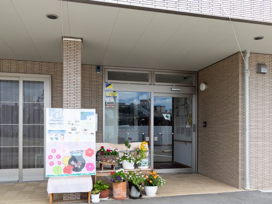 エントランスの風景