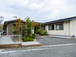 緑豊かな外観