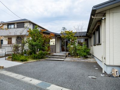 緑豊かなエントランス