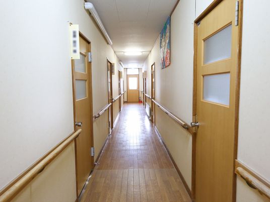 清潔な廊下の様子