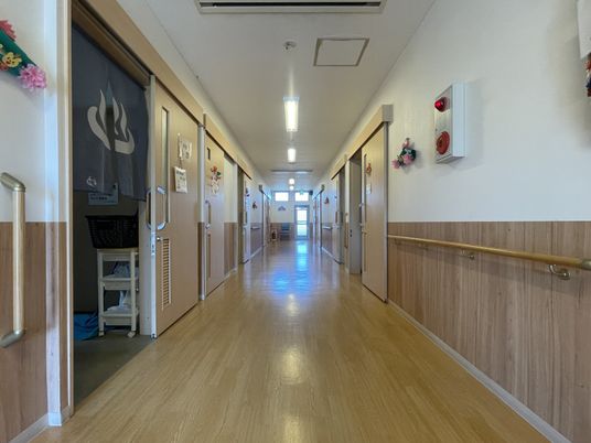 長い廊下