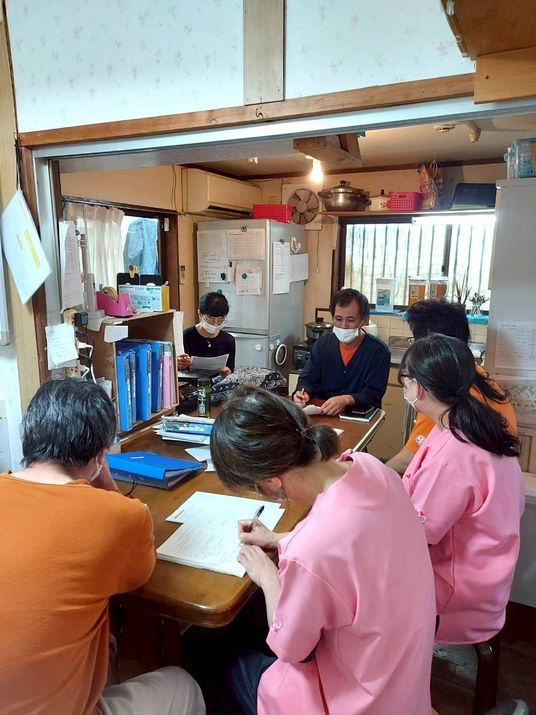 職員が話し合う場所