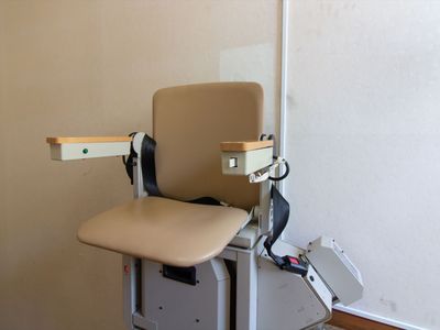介護用昇降機のアップ