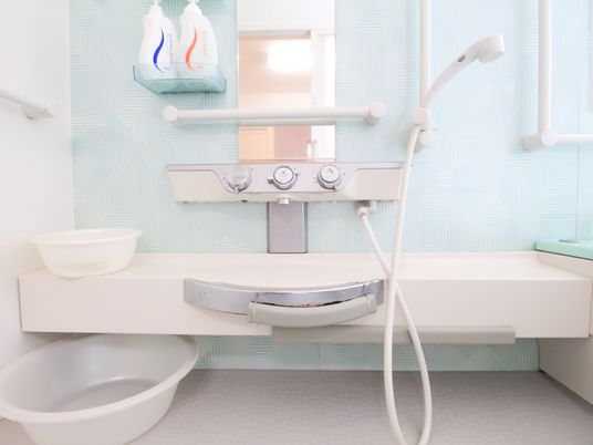 清潔感のある洗面台