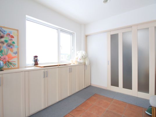 居室の明るいコーナー