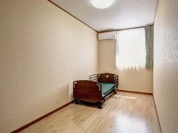 清潔な空間の居室