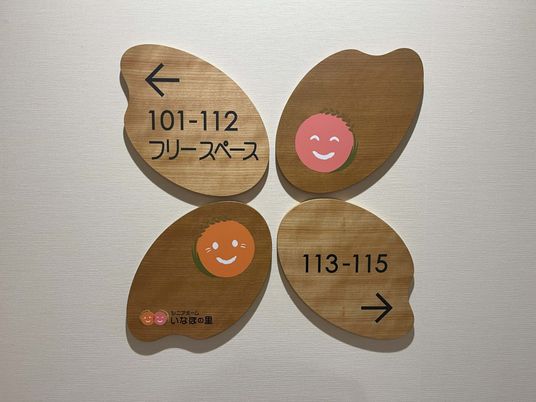 案内板の看板